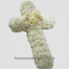 Cruz Funeraria Blanca